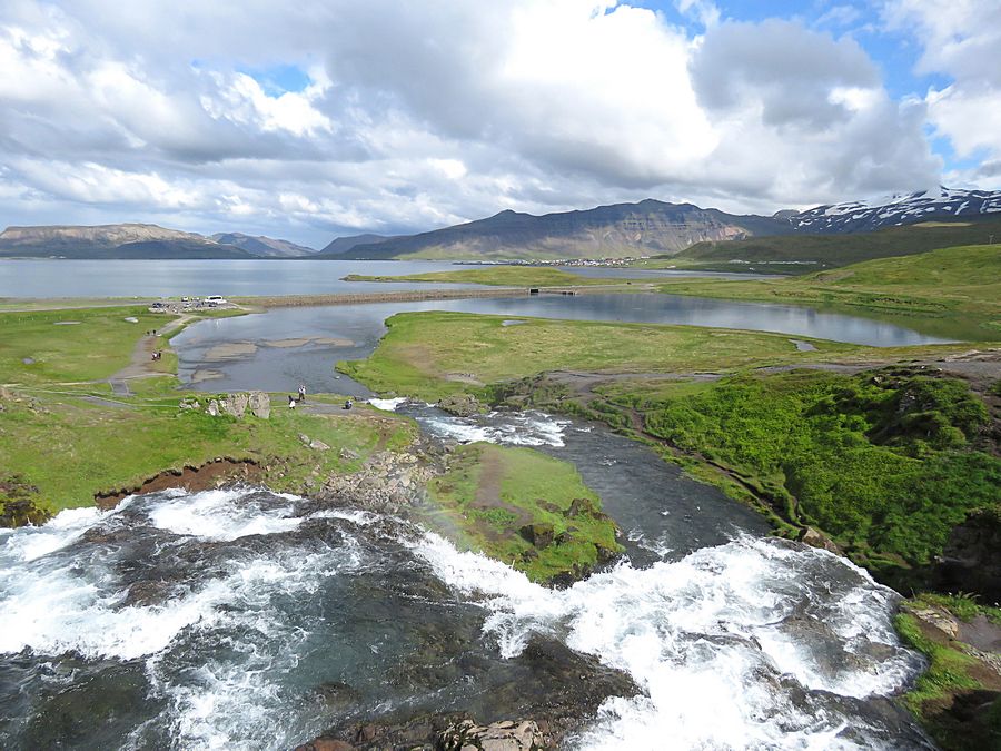 view from waterfalls