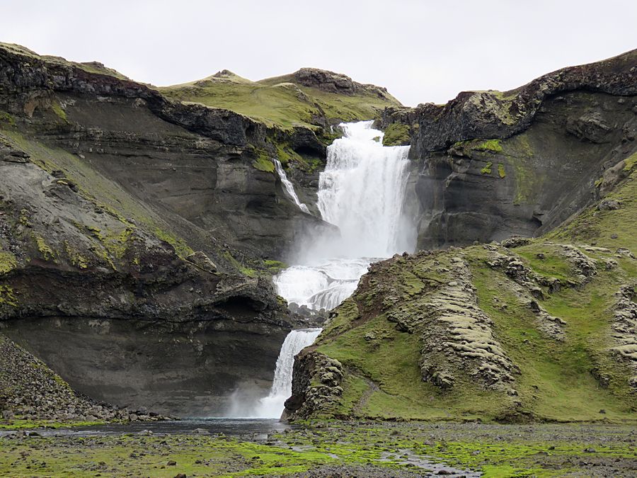 Ofaerufoss Waterfall