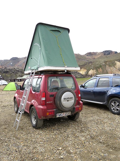 car tent