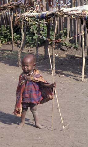 A Masai boy