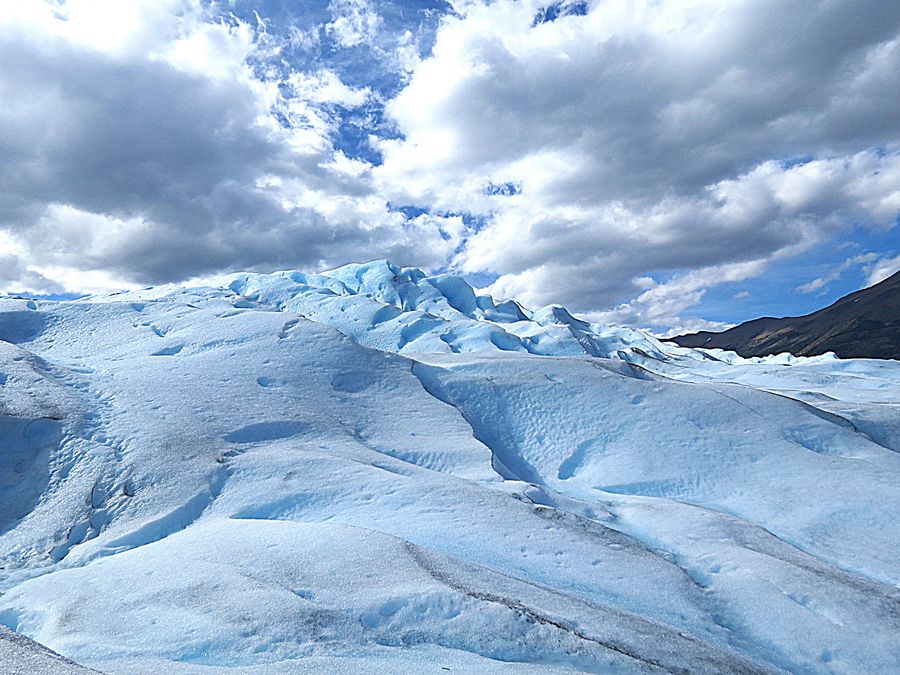 On the glacier