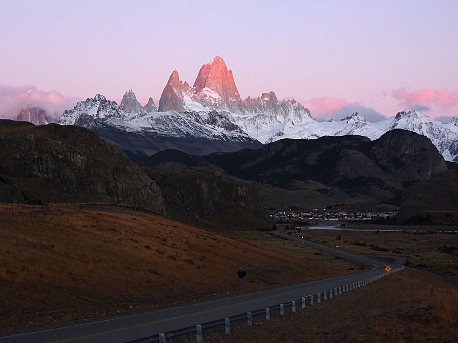 Sunrise over Fitz Roy