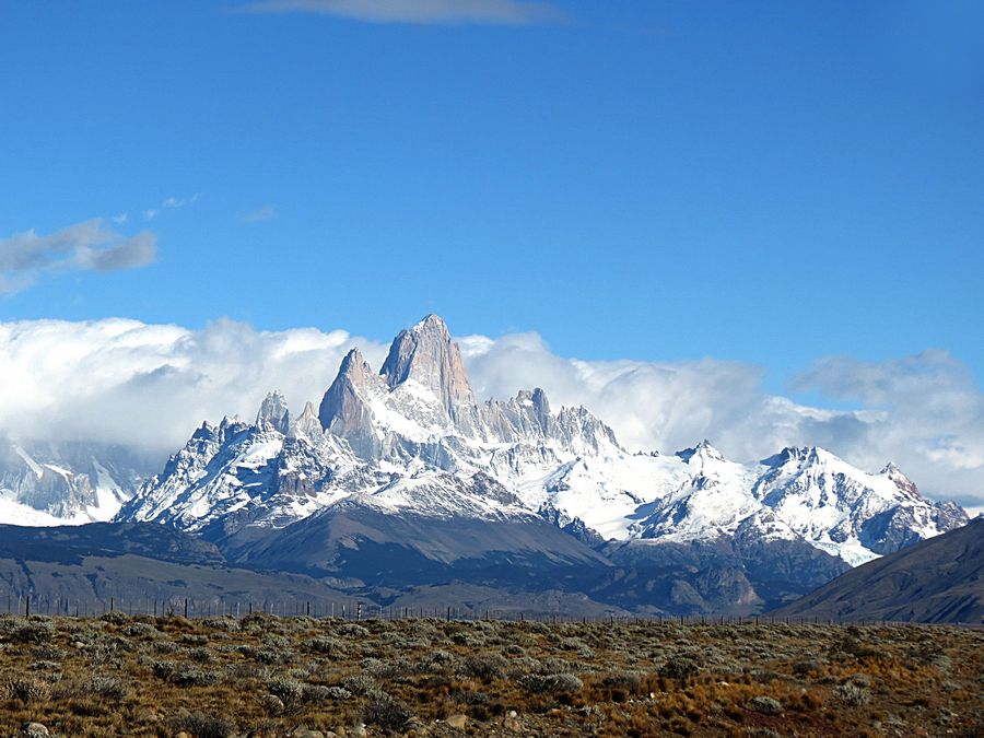 Fitz Roy in the distance