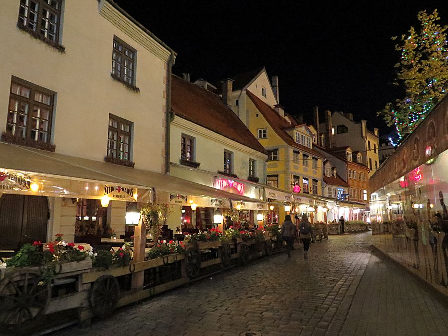 Evening in old town