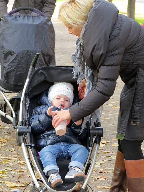 baby in stroller