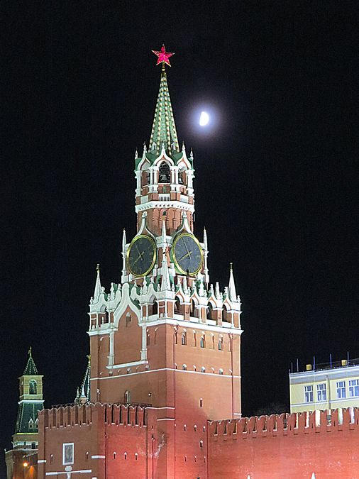 Tower at night