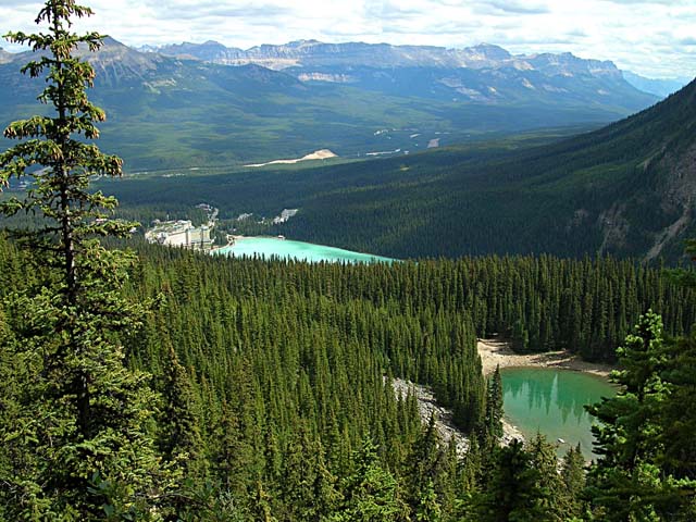 Lake Louise and Mirror Lake