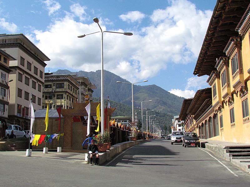 Main street Thimphu