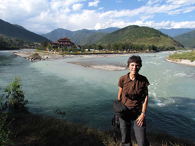 Pat at Punakha Dzong