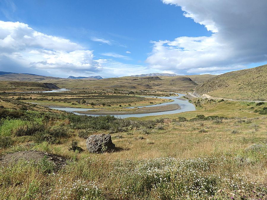 View from Torres del Paine NP entrance