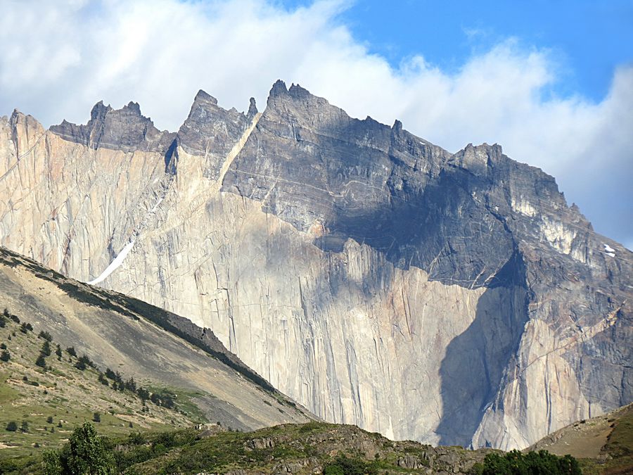 mountain closeup