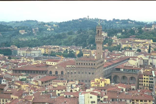 City Hall and Uffizi Gallery