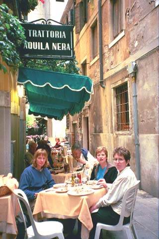 Lunch near Rialto Bridge