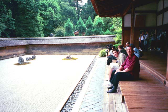 Another view of the Ryoanji rock garden