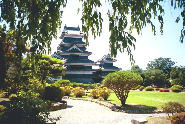 Back of Matsumoto Castle