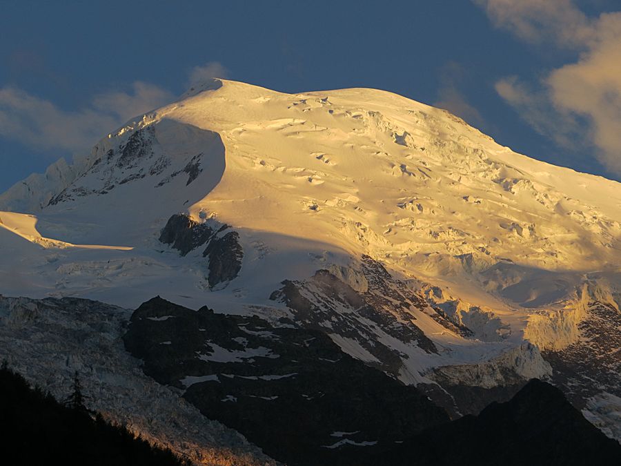 Mont Blanc sunset