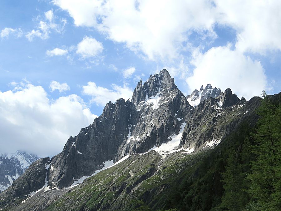 View from  Montenvers