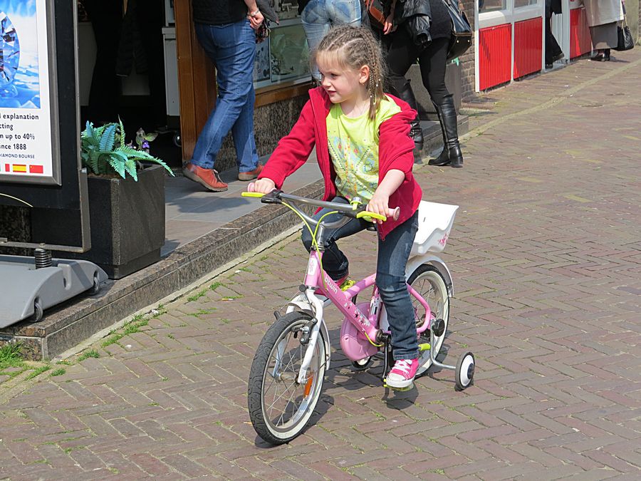 girl on bike