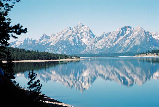 Grand Teton from Jackson Lake