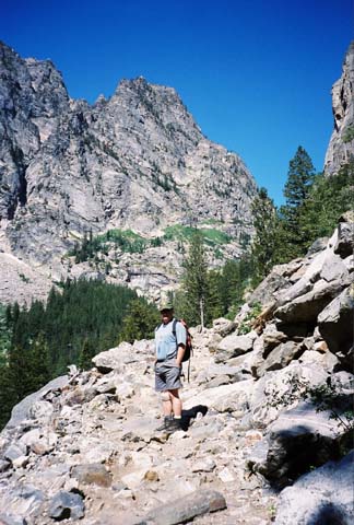 Jeff on trail