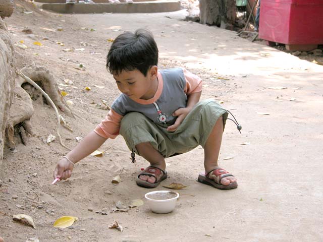 Child playing