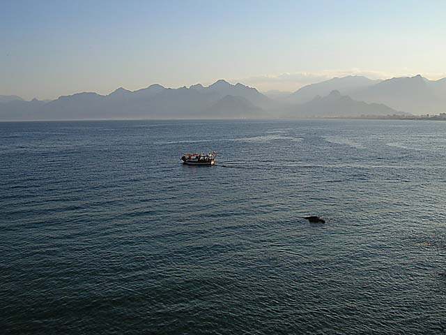 Mediterranean at dusk