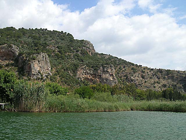 Lycian tombs