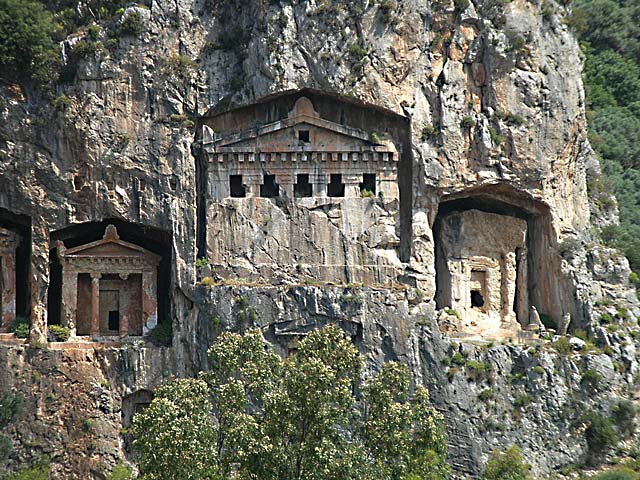 Tombs closeup