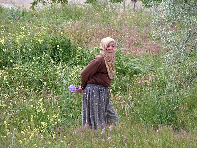 Woman walking