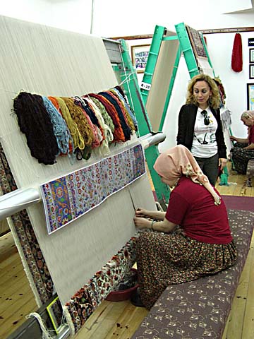 Carpet making